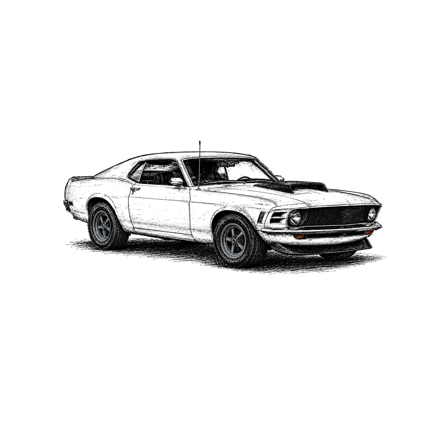 Vintage Muscle Car